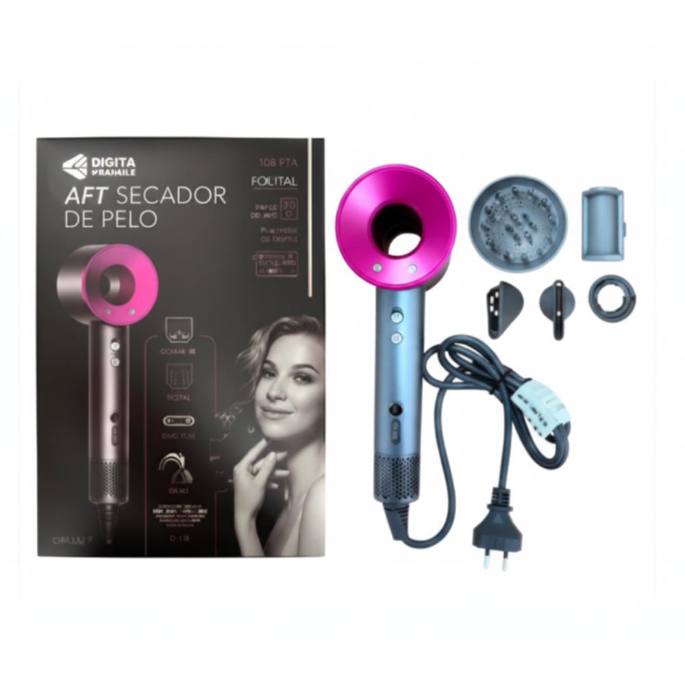 SECADOR DE PELO C/ACC 1600W ORYX ART OR-1651 EAO