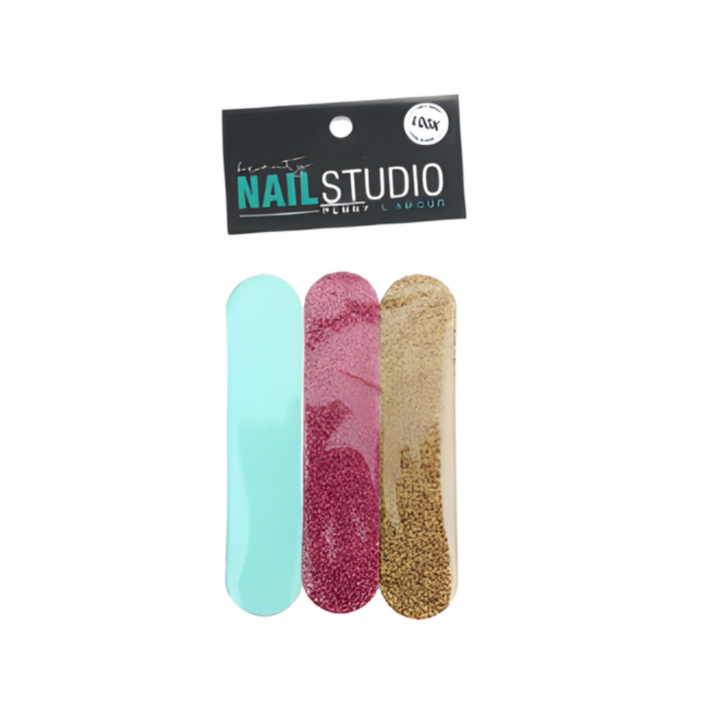 SET MINI LIMAS DE UÑAS X3UN ART 28420 CAO
