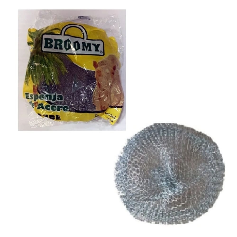 ESPONJA DE ACERO GRANDE 40G ESTROPAJO ART 0012 CAO
