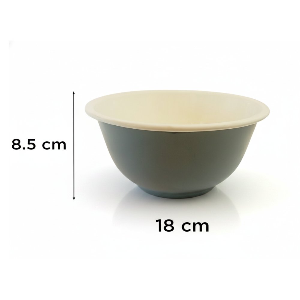 BOWL ENLOZADO GRIS Ø 16CM ART FG240121 DAO