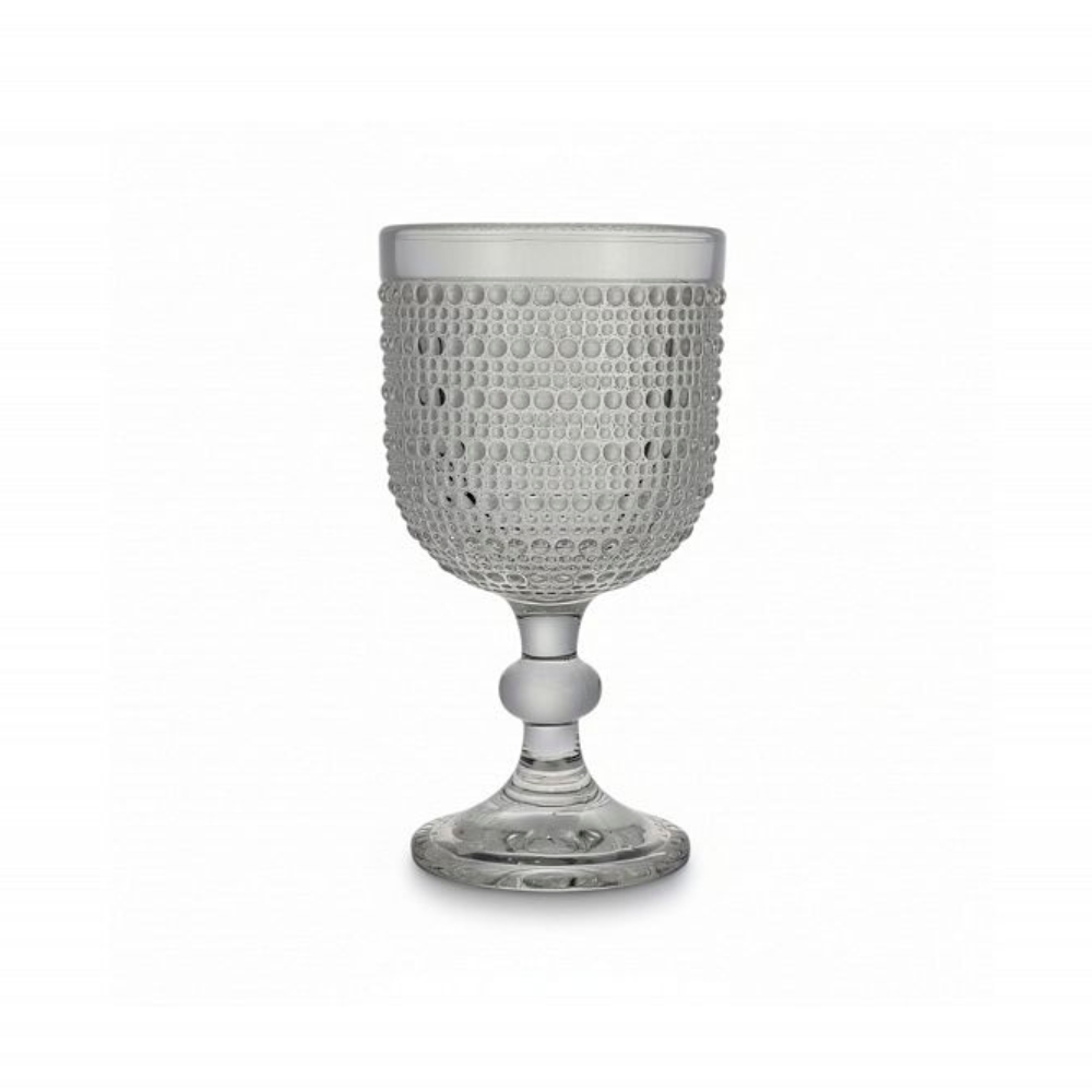 COPA VIDRIO PUNTOS TRANSPATENTE 9X16.50CM ART FB10009 DAO