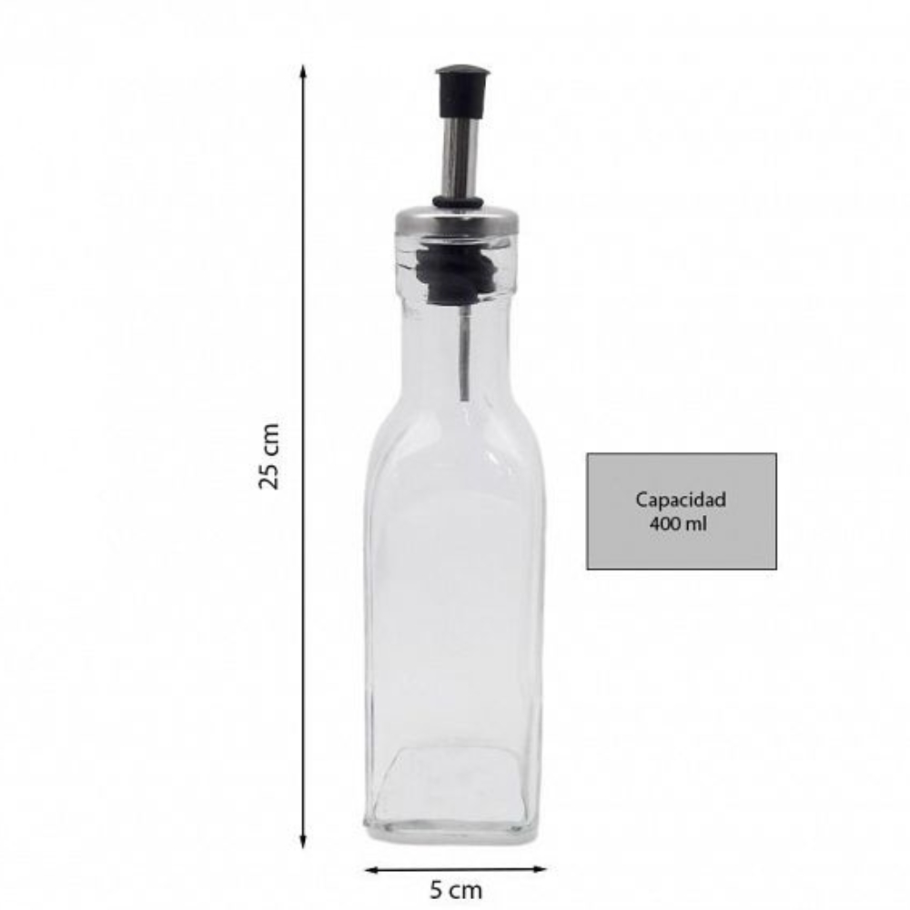 ACEITERA VIDRIO TRANSPARENTE ART FG111517 DAO