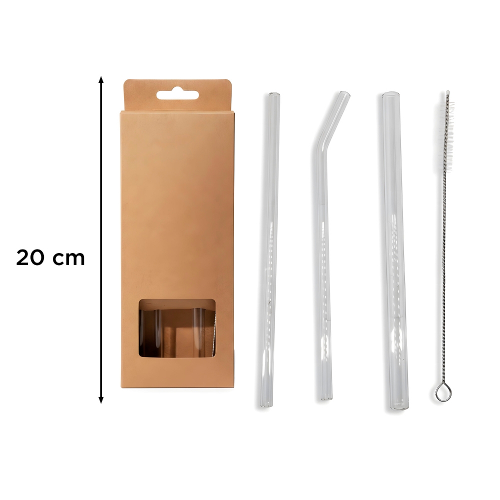 SORBETE DE VIDIRO X3 PCS 20CM ART SO100111 DAO