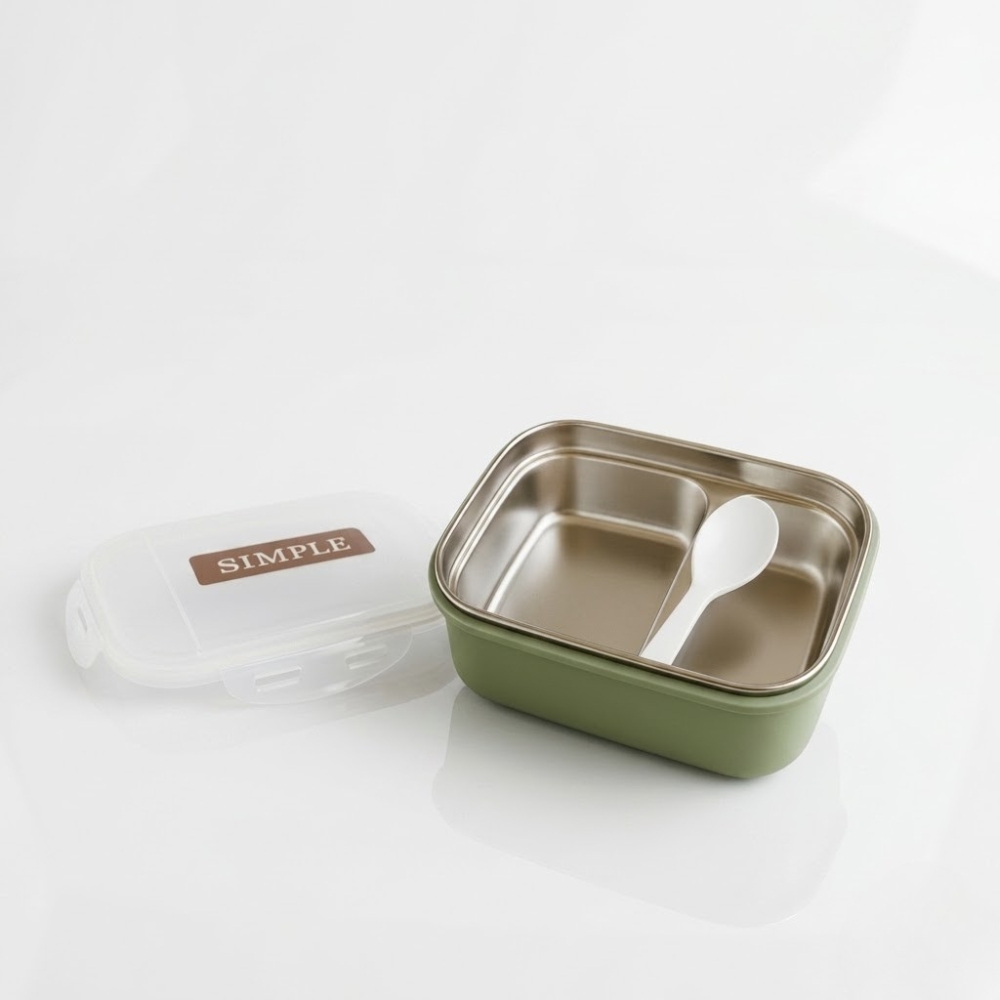 LUNCHERA ACERO INOX SURTIDA 21X16X7CM ART 4959702 EAO