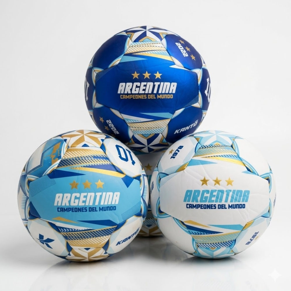 PELOTA DE FUTBOL N°5 ARGENTINA 3 MODELOS ART 57190 DAO