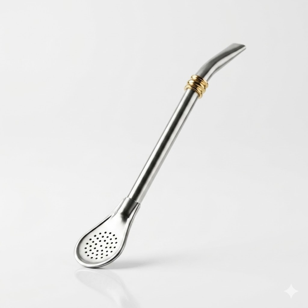 BOMBILLA PALETA INOX LARGA C/BUJE EAO