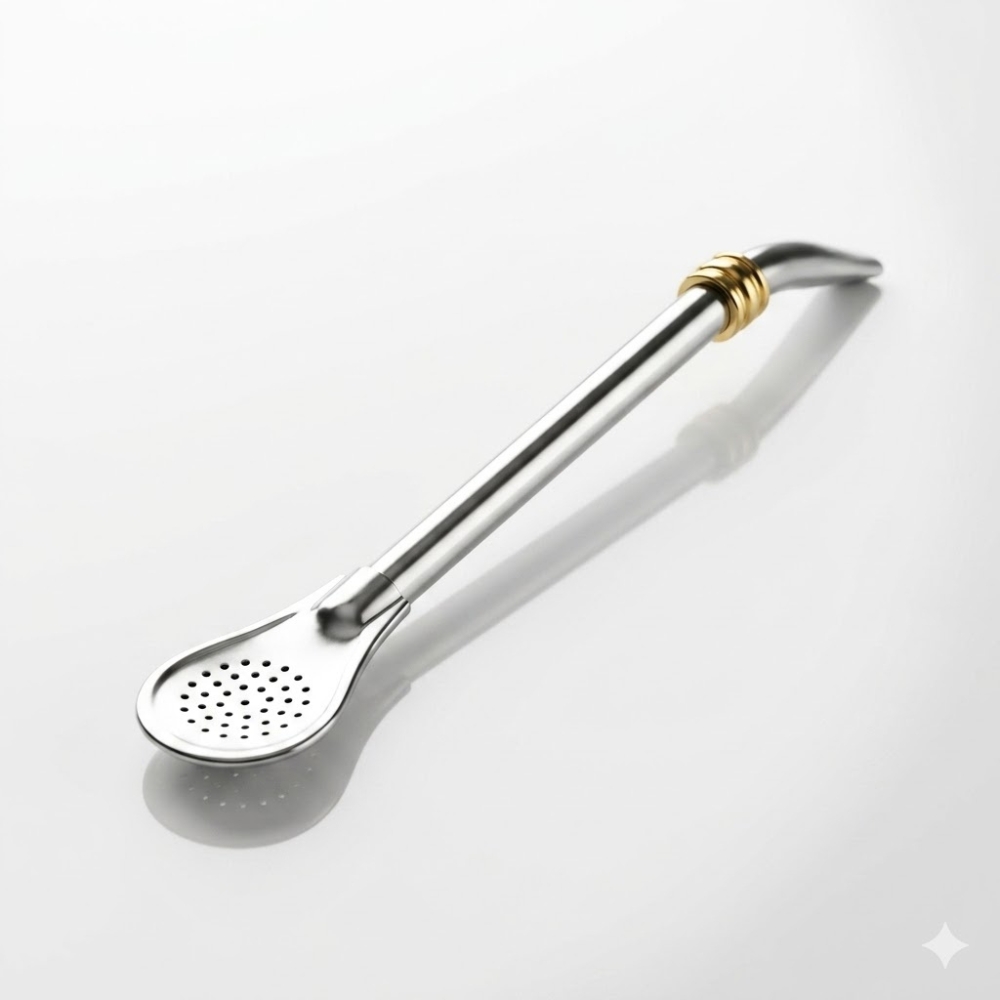 BOMBILLA PALETA INOX CORTA C/BUJE EAO