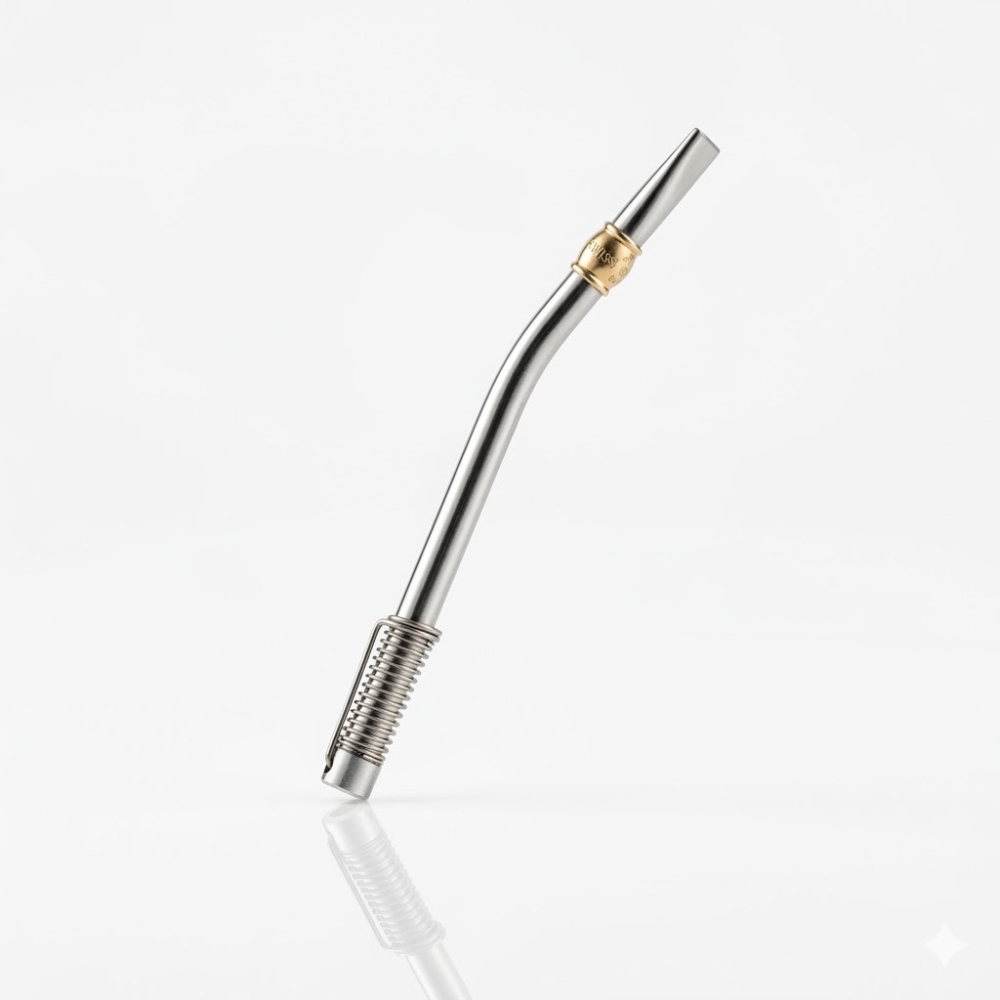 BOMBILLA ACERO INOXIDABLE 14CM C/BUJE XUNID EAO