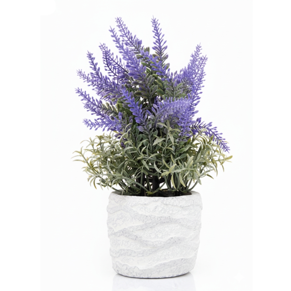 PLANTA LAVANDA CON MACETA 28CM ART JM--25052 EAO
