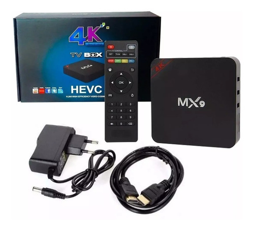 TV BOX CONVERSOR SMART MX9 TRANSMITE EN VS DISPOSITIVOS EAO