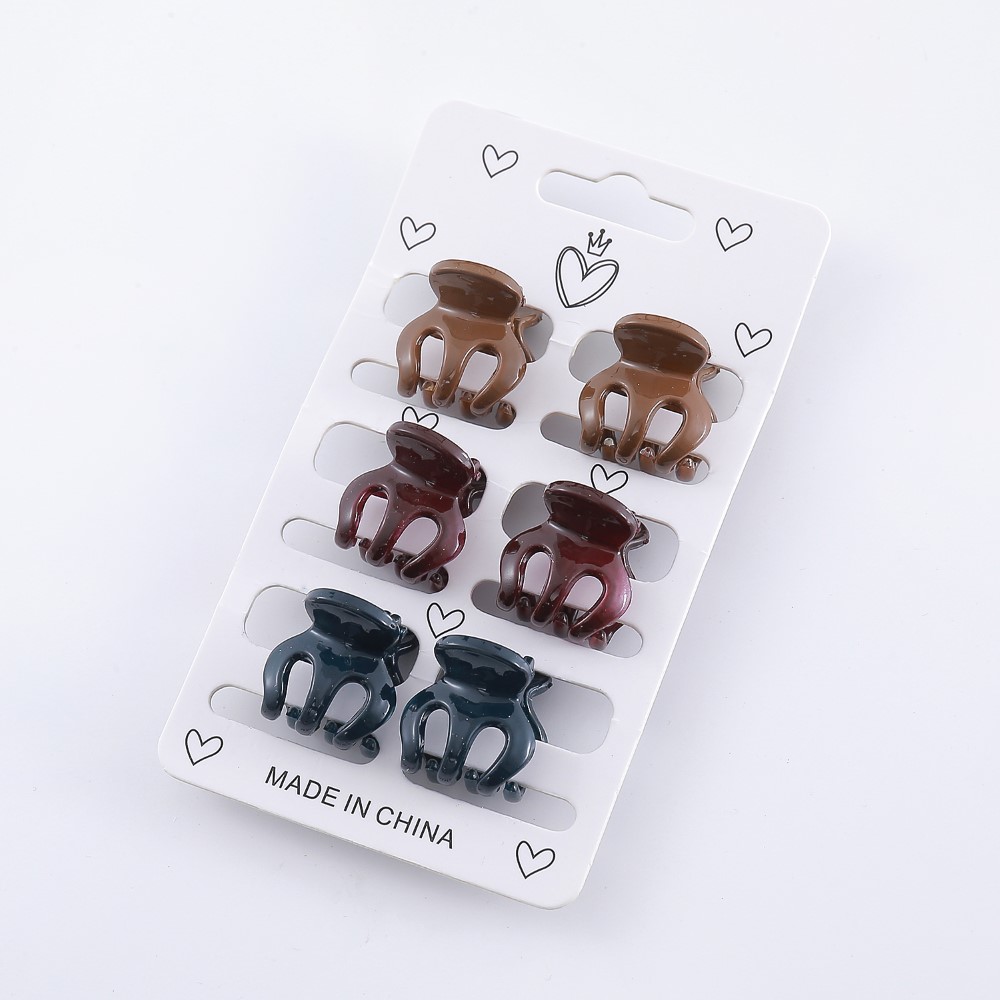 BROCHES SET X6 VARIOS COLORES ART 54613 DAO