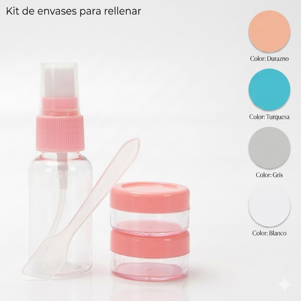 KIT DE ENVASES PARA RELLENAR X3 UND ART 44065 DAO