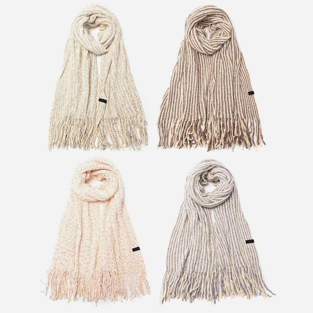 RUANA COMBINADA CHENILLE 60x180CM ART 43521 EAO