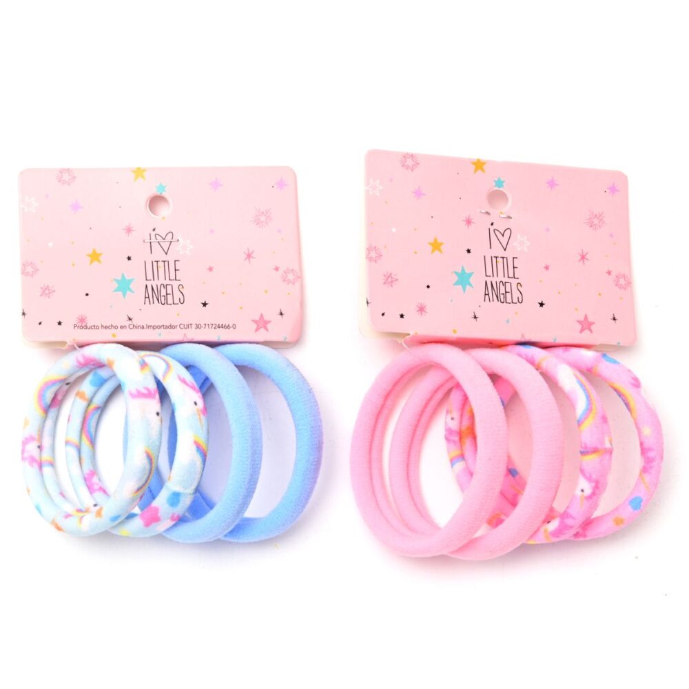 COLITA DE PELO X4 UNICORNIO ART PL-1615-16 DAO