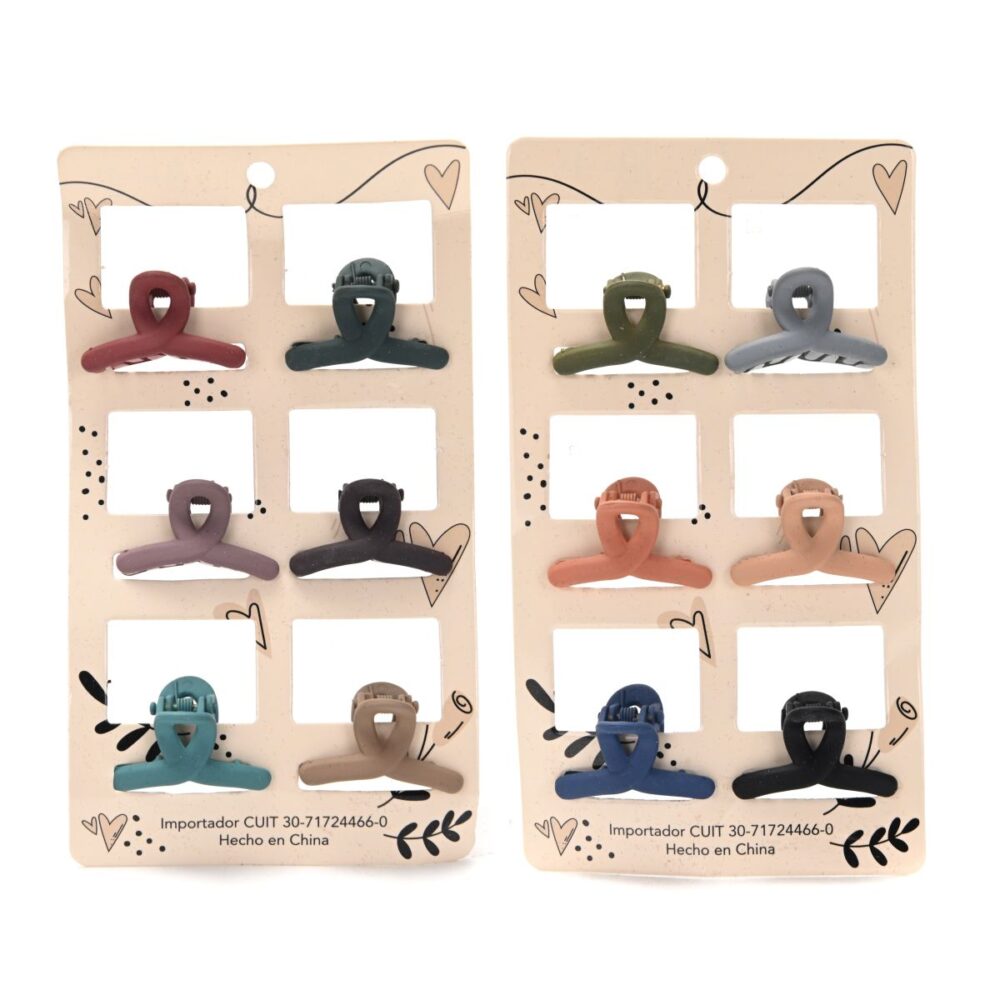 SET BROCHES PELO FORMITA X6UNIDADES PL-1630-26 DAO