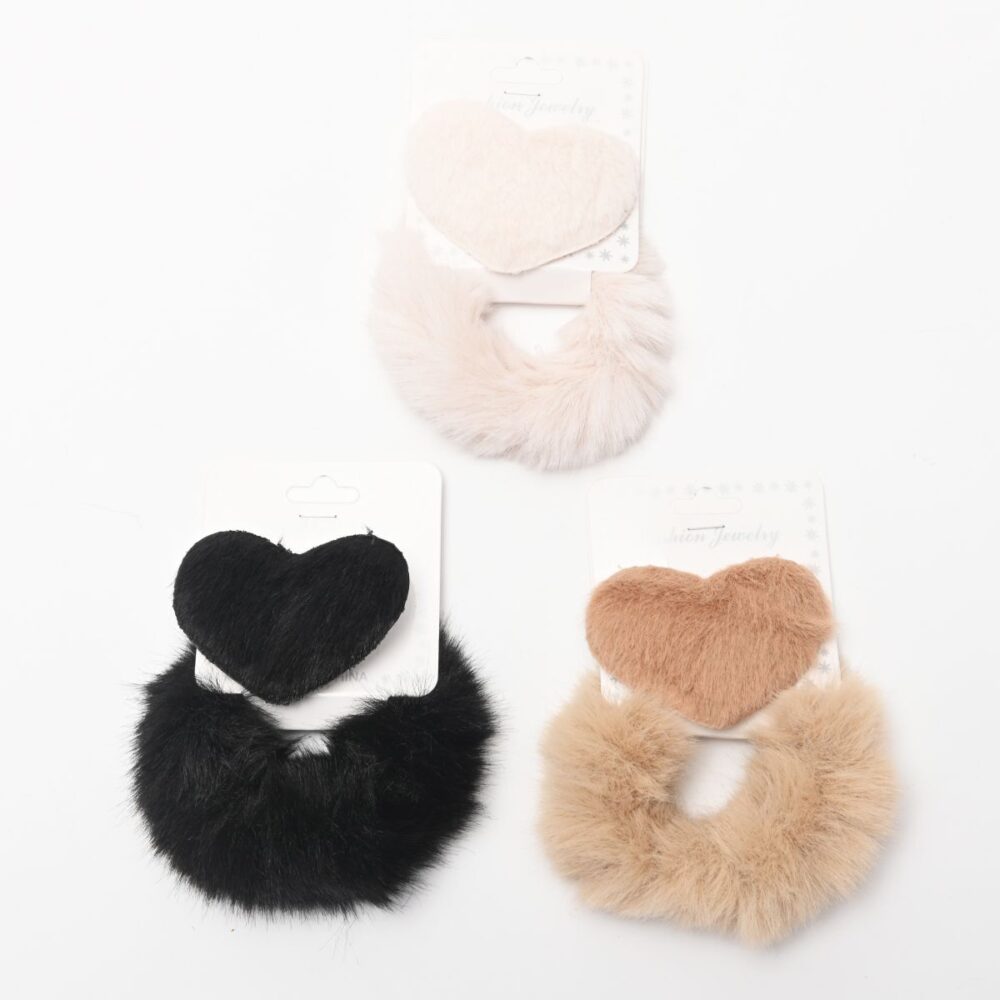 SET COLITA PELUCHE + HEBILLA PELUCHE PL-1621-26 DAO