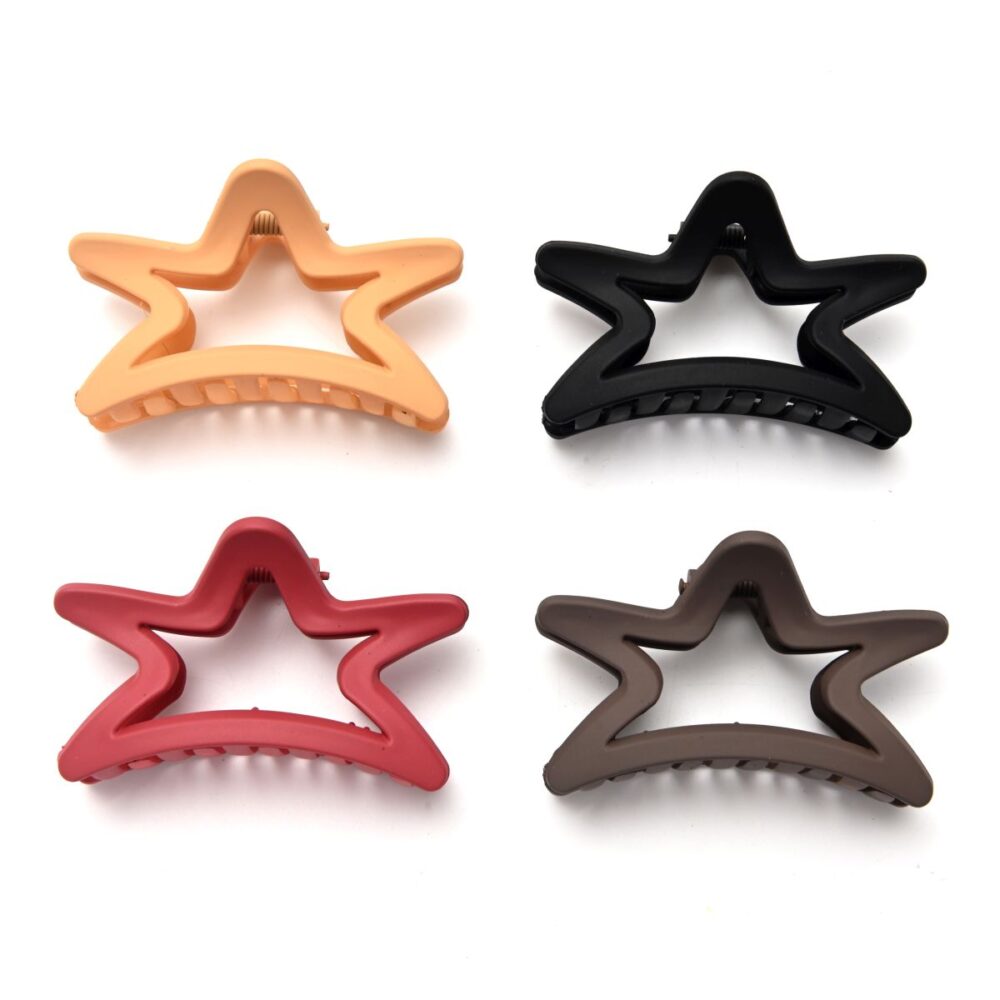 BROCHE DE PELO ESTRELLA BANANA PL-1628-24 CAO