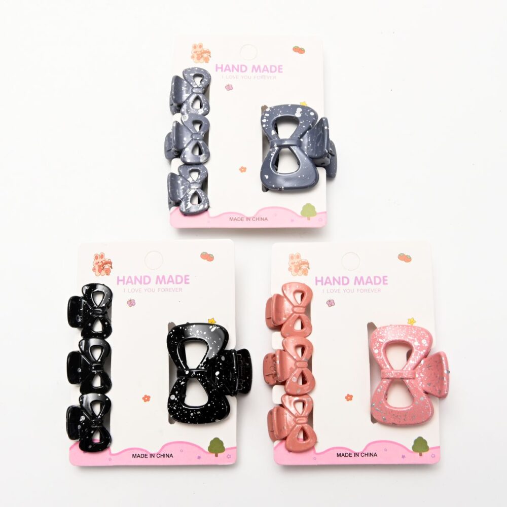 SET BROCHE DE PELO X4 PL-1623-06 DAO