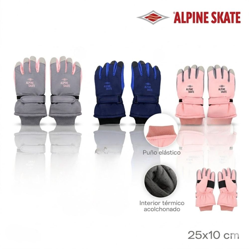 GUANTE ALPINE SKATE FINGER COLORS ART 31261 DAO