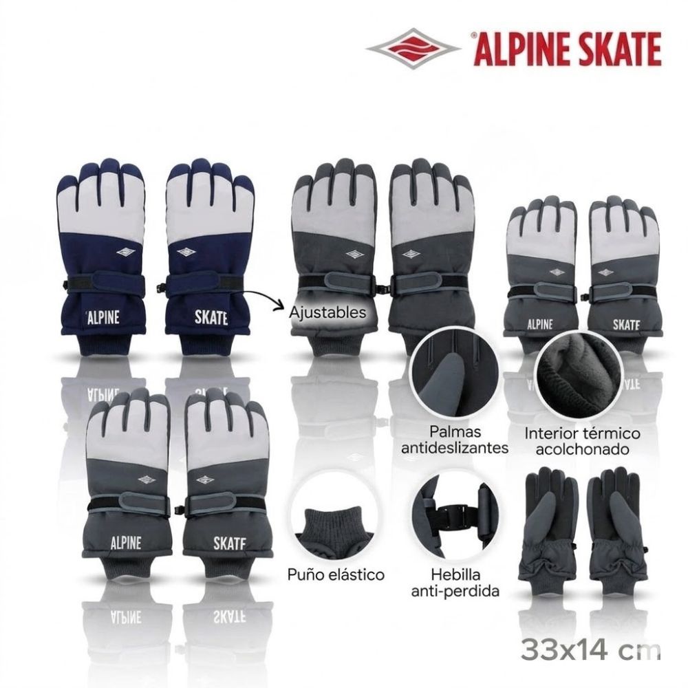 GUANTE ALPINE SKATE COMBINADO ART 31270 DAO