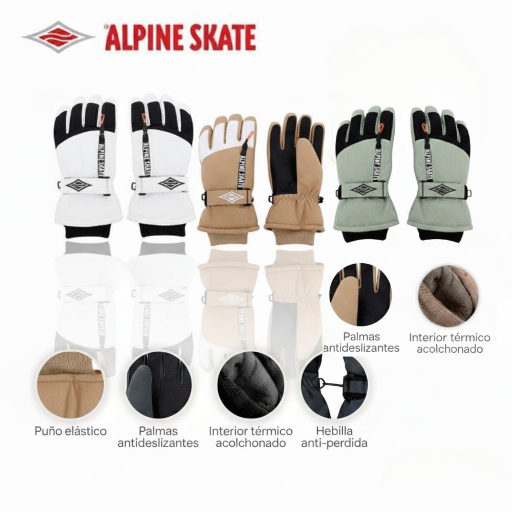 GUANTE C/BOLSILLO ALPINE SKATE ART 31418 DAO
