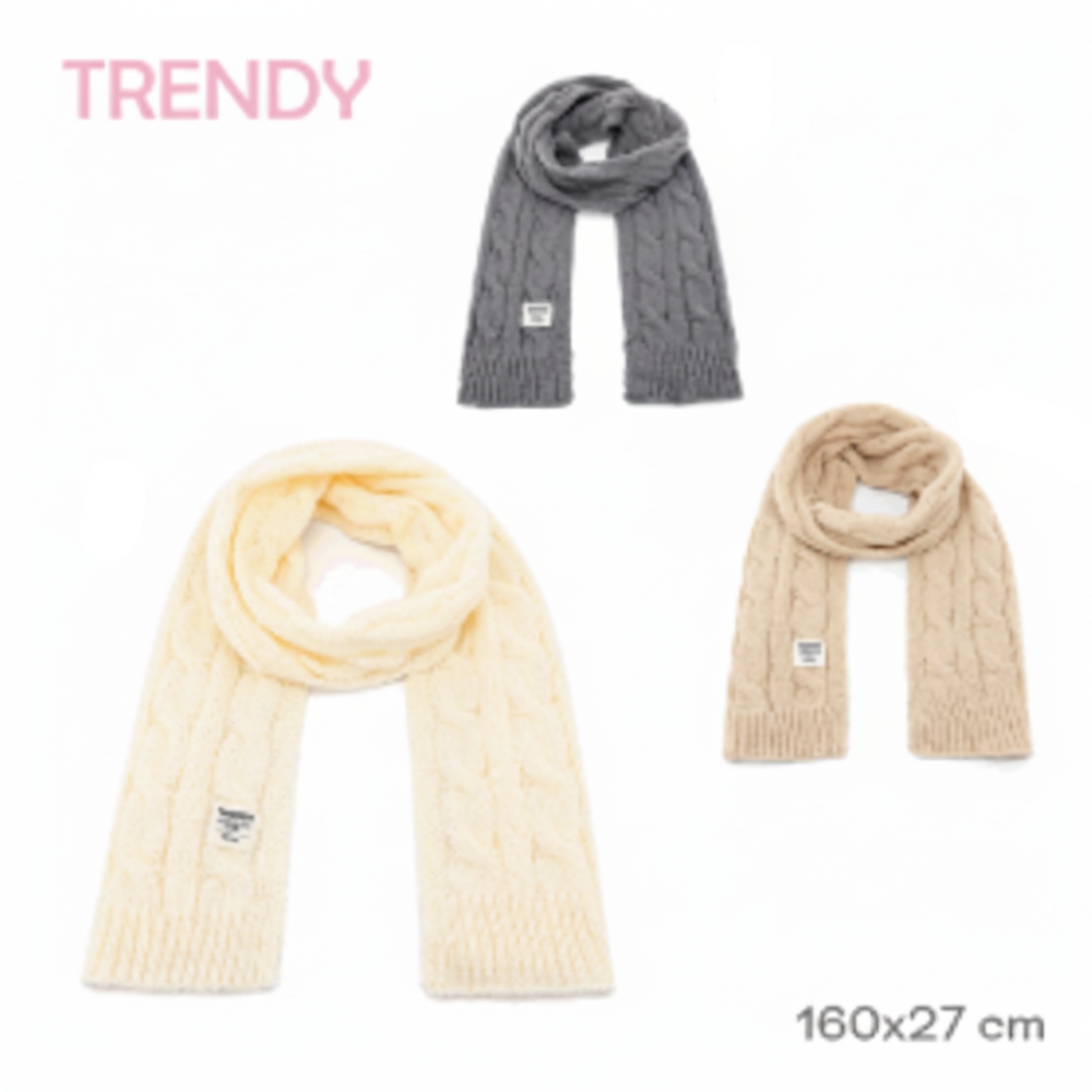 BUFANDA TEJIDA TRENDY ART 31114 DAO