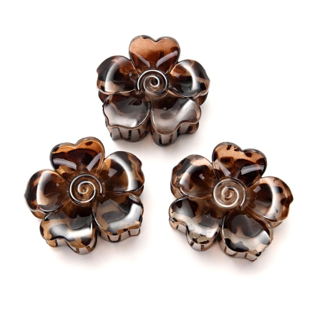 BROCHE DE PELO FLOR CAREY XUNIDAD ART PL-1618-04 DAO