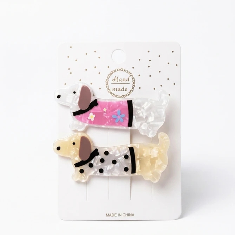 SET HEBILLAS PERRO C/ ROPA ART 25100610 DAO