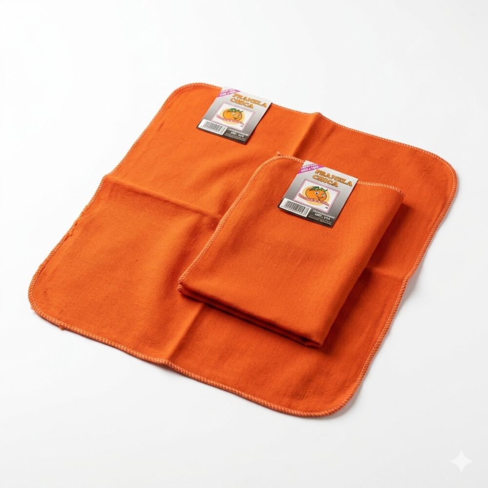FRANELA BUENA MANDARINA 50X50 ART 450/217 FAO