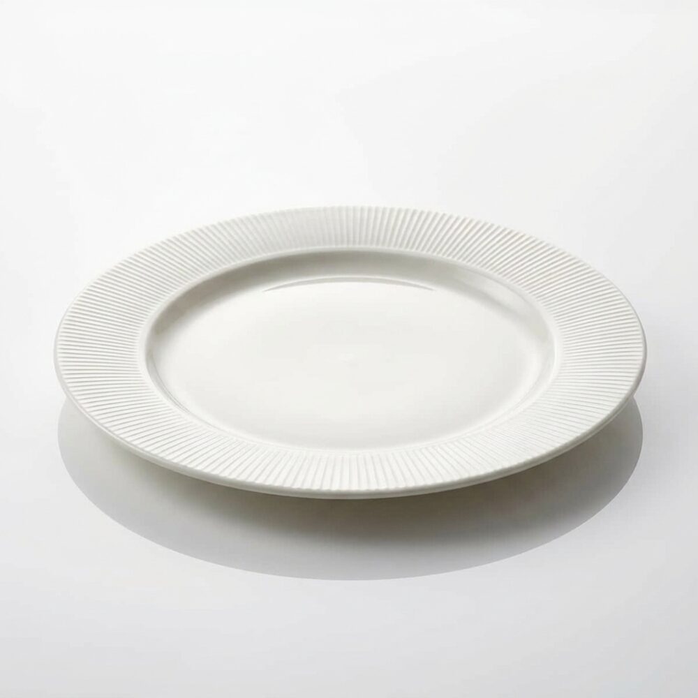 PLATO DE POSTRE POCELANA COLOR HUESO 22CM MAGNOLIA 248P FAO