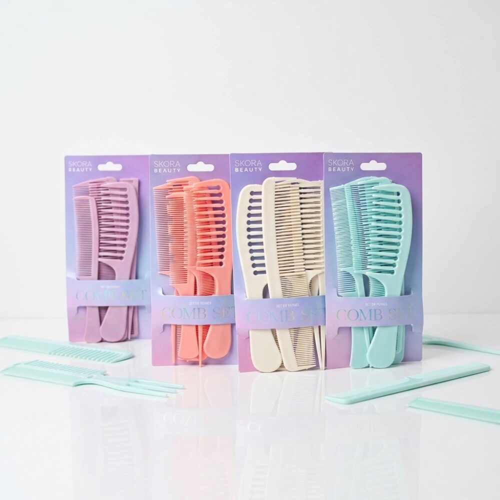 SET DE PEINES 6 PIEZAS ART 44110 FAO