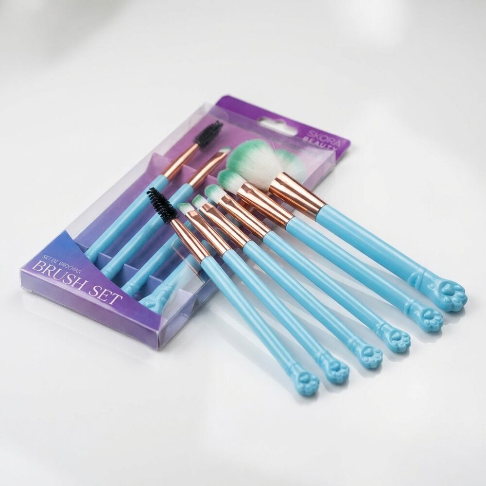 SET DE BROCHAS MANGO PATITAS X5UNI ART 44026 FAO