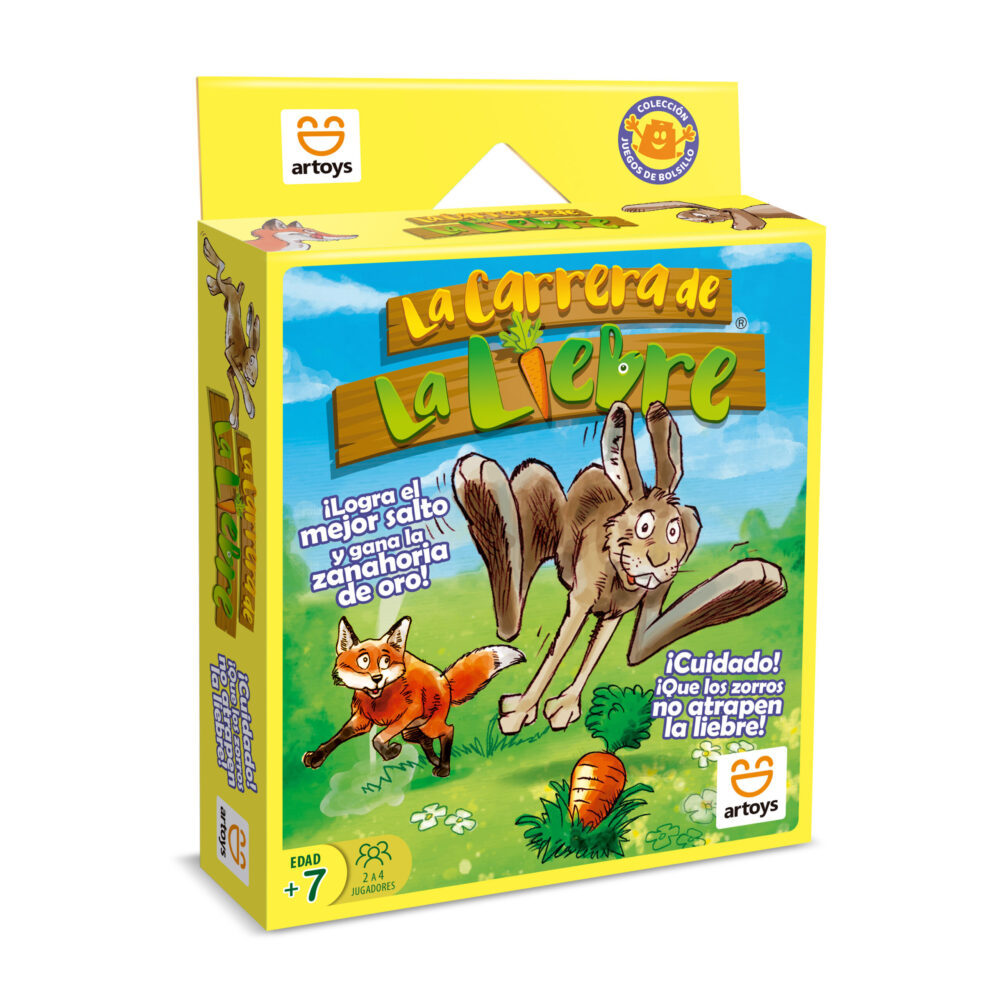 JUEGO DE MESA P/COLGAR LA CARRERA DE LA LIEBRE ART 507 GAO