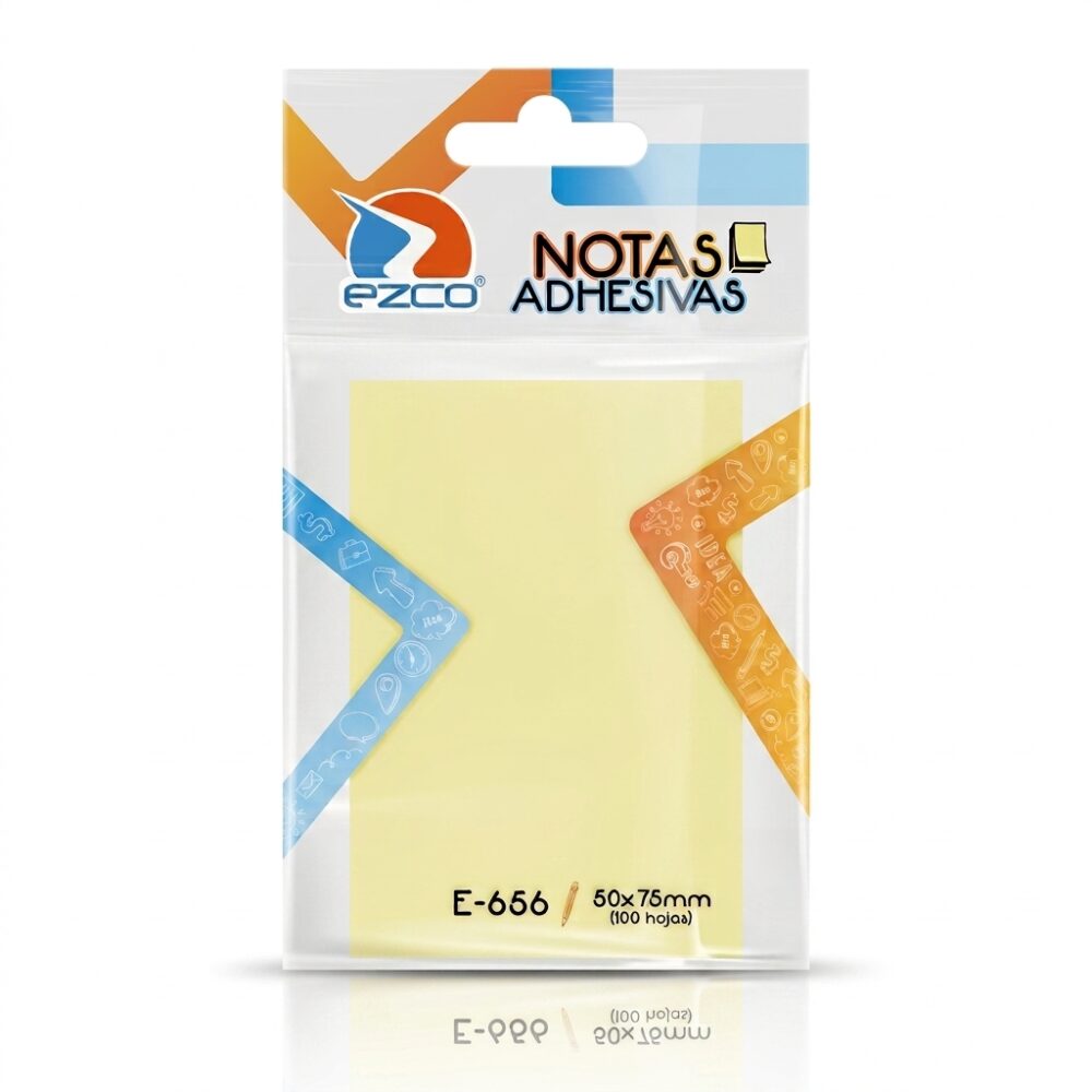 NOTAS ADHESIVAS 50 X 75MM ART E-656/980656 GAO