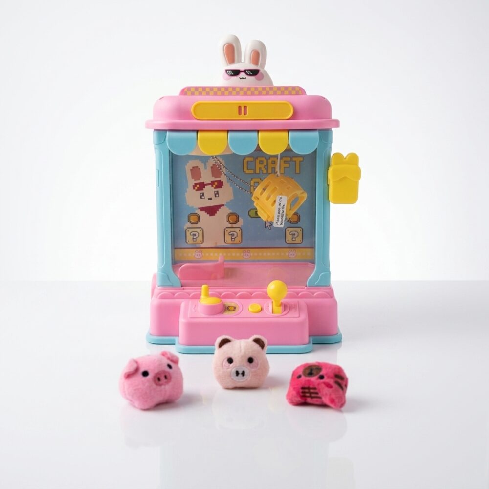 MINI MAQUINA AGARRA PELUCHES DE ANIMALITOS ART 57239 FAO