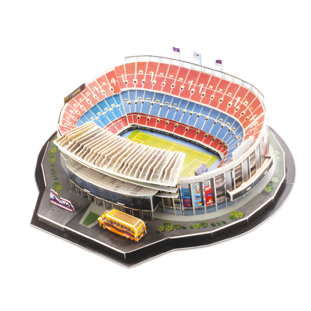 ROMPECABEZAS 3D CAMP NOU BARCELONA 63 PCS ART 57225 GAO