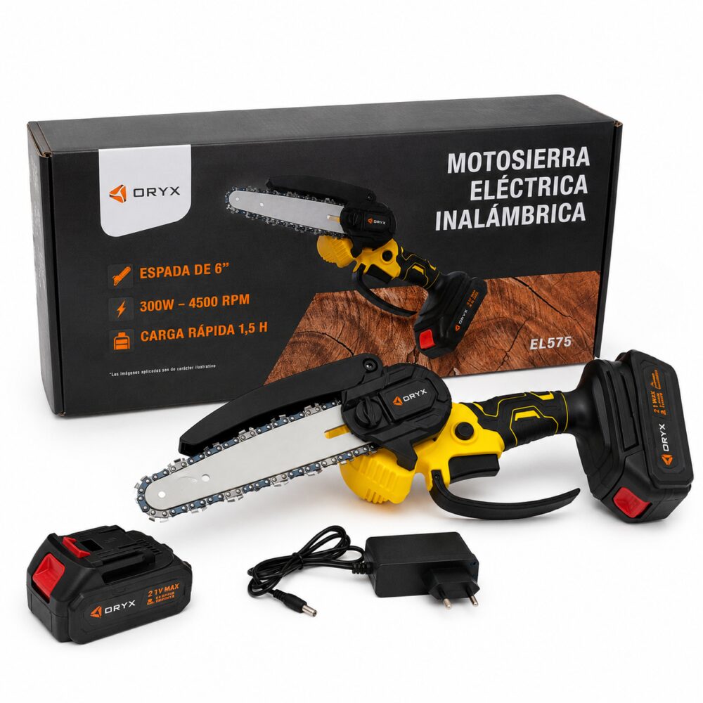 US MOTOSIERRA ELECTRICA INALAMBRICA ESPADA 6" EL575 HAO