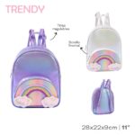 MOCHILA RAINBOW INFANTIL TRENDY ART 53774 GAO