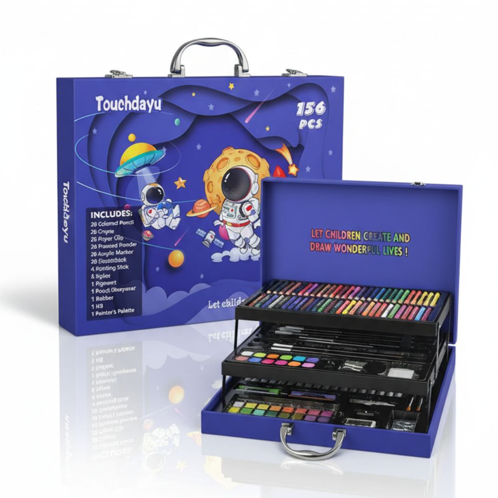 SET DE ARTE EN VALIJA X156 PCS ART PBR-156 LAÑ