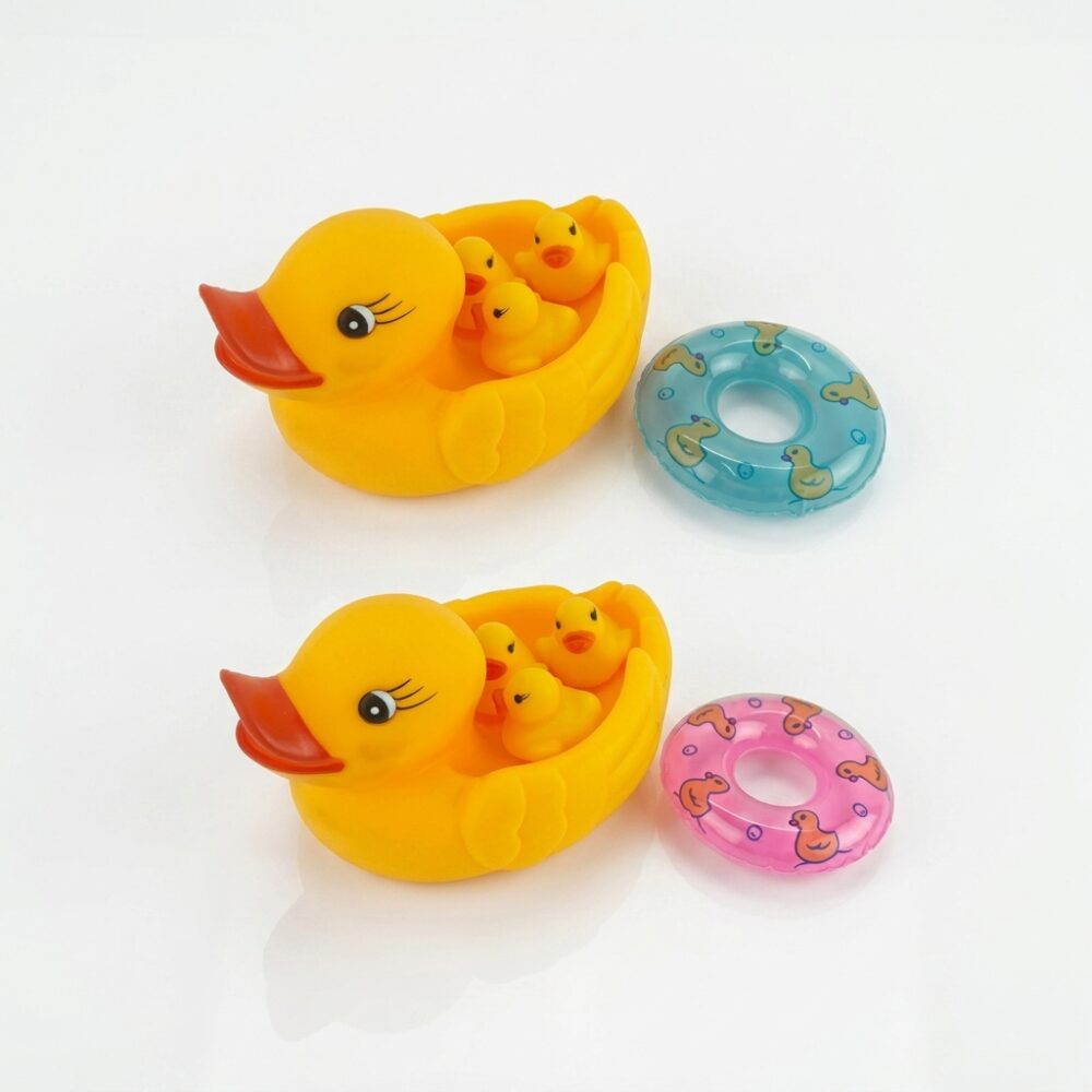 SET DE CHIFLES PATITOS 16X11X9CM ART 54655 HAO