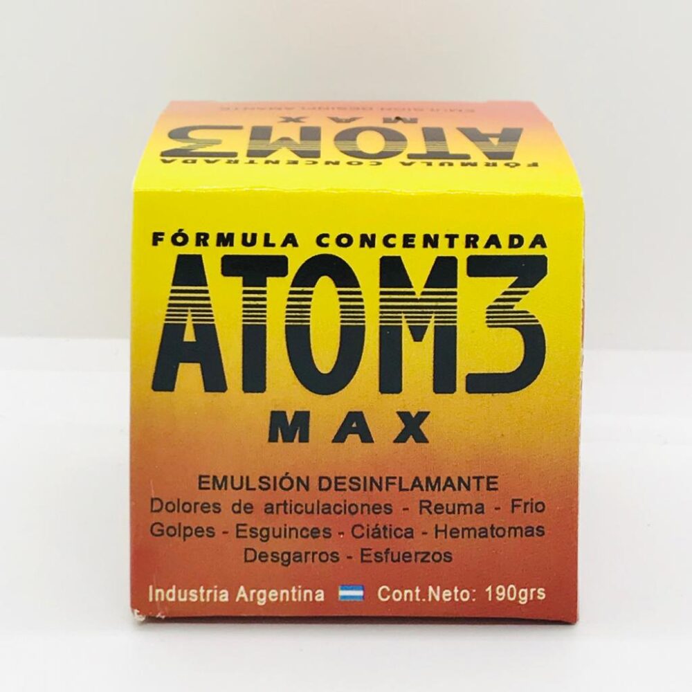 CREMA ATOM3 MAX X 185 GR CR01 ART 427 HAO
