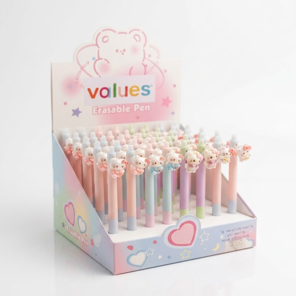 LAPICERAS CATS RETRACTIL BORRABLE PASTEL ART WJA082 HAO