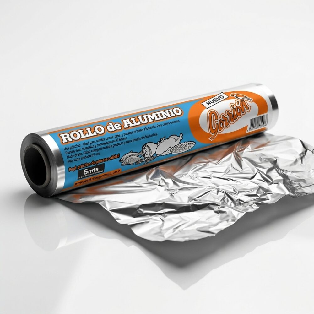 FILM ALUMINIO GORRION X5MTS HAO