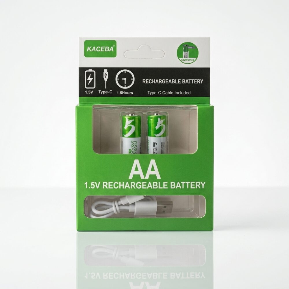 US PILA AA RECARGABLE POR USB X2 UND ART AA-818 HAO