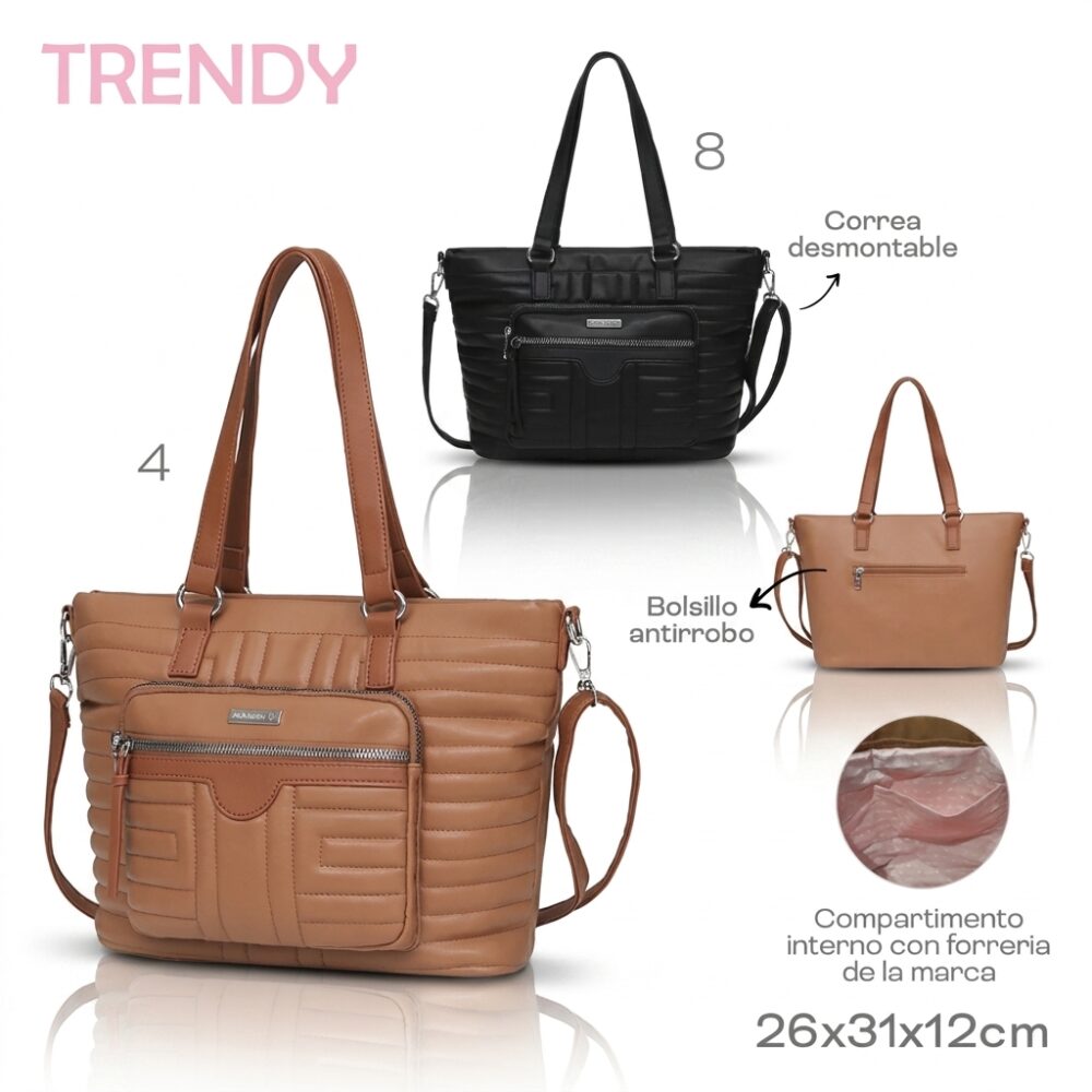 CARTERA TRENDY 26x31x12CM ART 17031 HAO