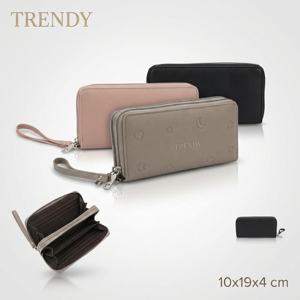 BILLETERA TRENDY CORAZONES ART 31975 HAO