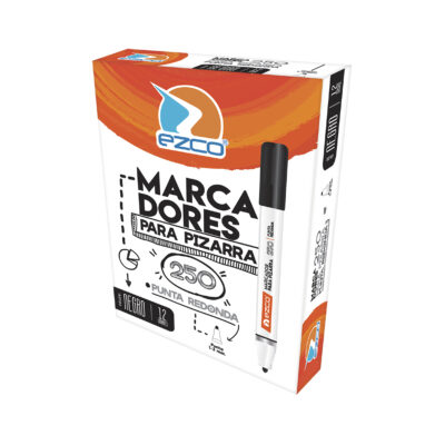 MARCADOR PIZARRA P RED NEGRO 250 EZCO ART 403250-N IAO