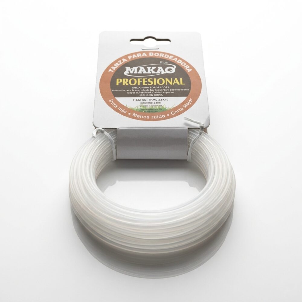 TANZA BORDEADORA X 10MT 2.5MM ART DTB1025 IAO