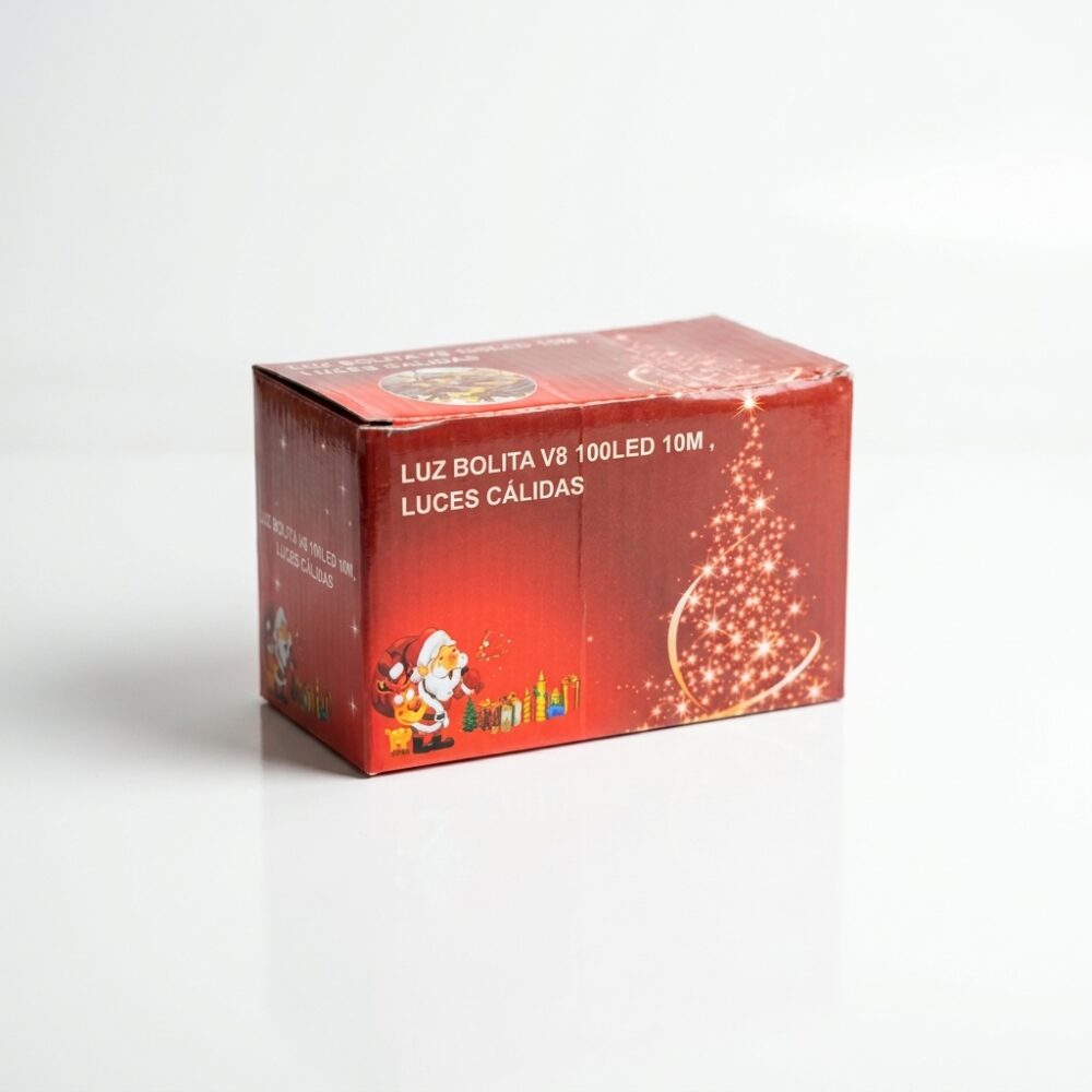 GUIRNALDA LED 100 LUCES CALIDAS ART DT-NV38 IAO