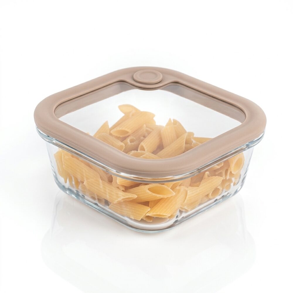 TUPPER VIDRIO 15x6.8CM 800ML C/TAPA ART ZT337858Z1 IAO
